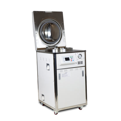 AUTOCLAVE DIGITAL VERTICAL AUTOMATICA 60LT 105-134°C VIAND