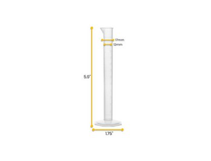 PROBETA GRADUADA POLIPROPILENO 10ML EISCO