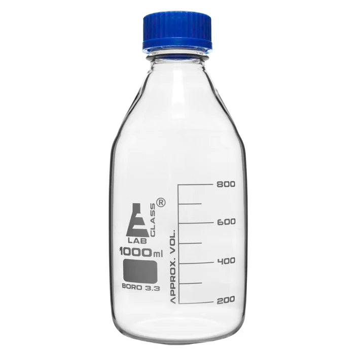 BOTELLA GRADUADA PARA MEDIOS GL45 1000ML EISCO