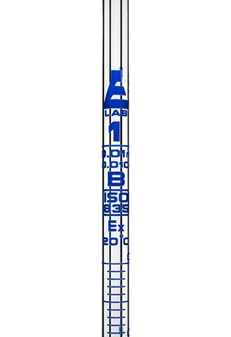 PIPETA SEROLOGICA GRADUADA CLASE "B" 1ML X 0.01 EISCO