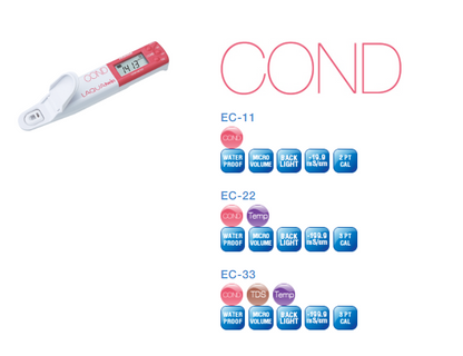 MEDIDOR DE CONDUCTIVIDAD/TDS/°C LAQUATWIN HORIBA