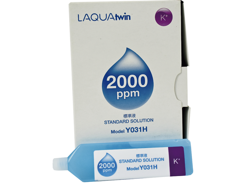 SOLUCION PARA LAQUATWIN DE POTASIO 2000PPM 6X14ML HORIBA