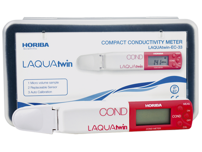 MEDIDOR DE CONDUCTIVIDAD/TDS/°C LAQUATWIN HORIBA