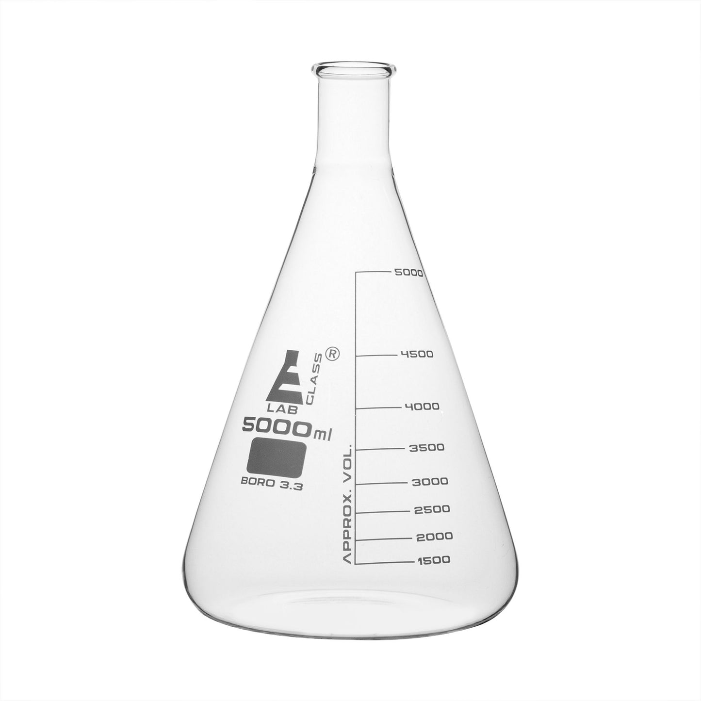 MATRAZ ERLENMEYER 5LT EISCO